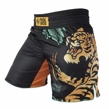 Pride Or Die unleashed v2 MMA Shorts - Black